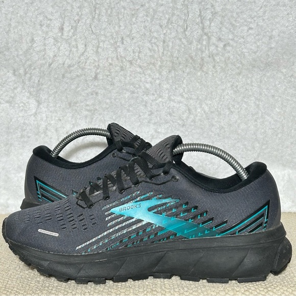 Brooks Womens Black Ghost 13 Gortex Running Athletic Sneakers Shoes SZ US 7.5 - Picture 7 of 13
